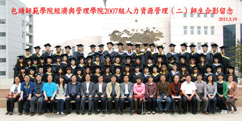 2007級人力資源管理2班校友信息（2011屆） 經濟信息咨詢領域的同行者